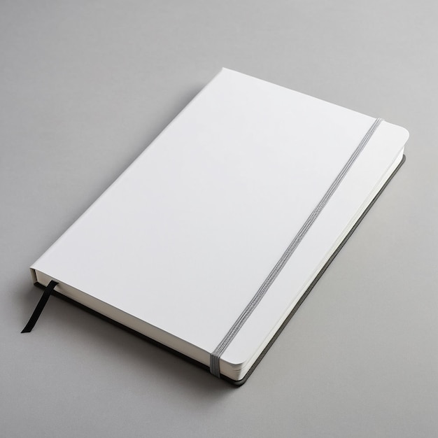 a white book is opened to a page that says the corner of it