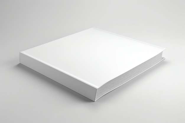 White book mockup