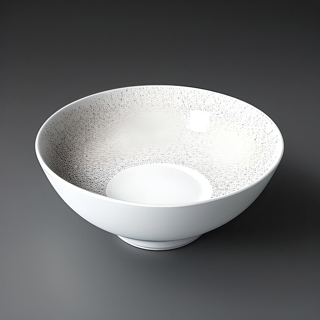 white bowl