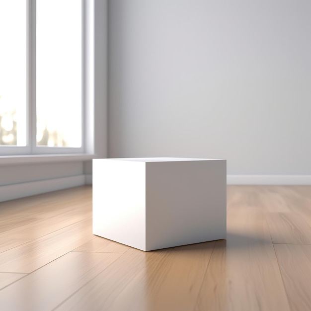 white box mockup