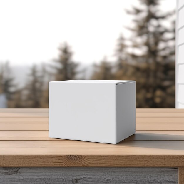 white box mockup