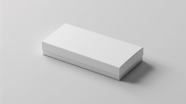 a white box with a white box on it