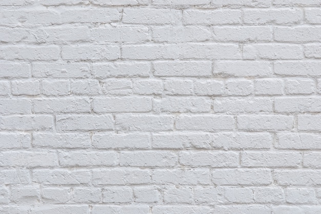 白いレンガ ロフト壁の背景