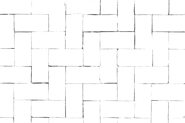 White brick patterned background
