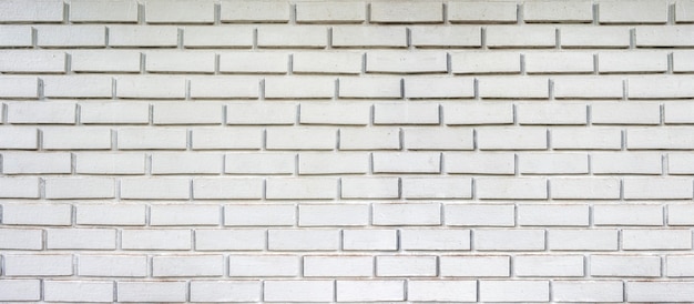 White brick rustic texture wall