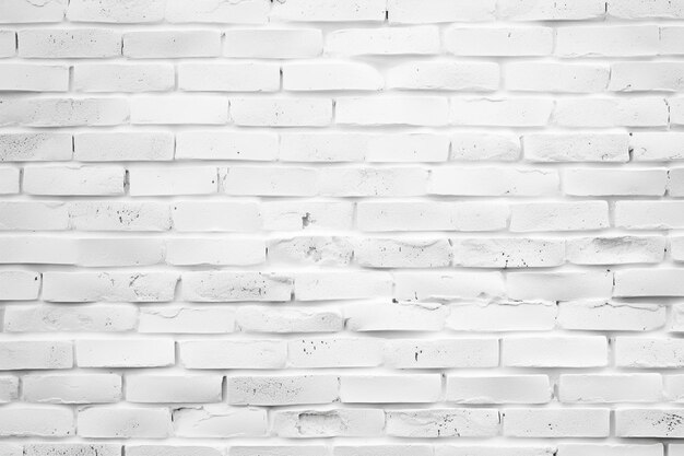 Of a white brick wall abstract background