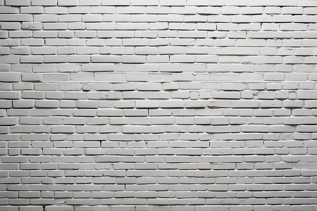 Photo white brick wall background