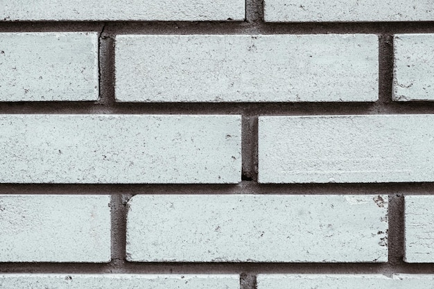 White brick wall background