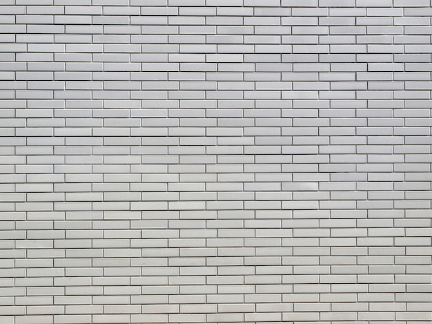 White brick wall background