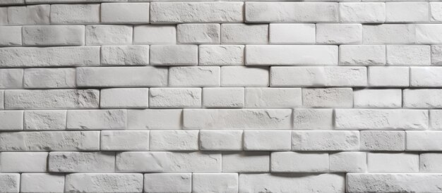 White brick wall background