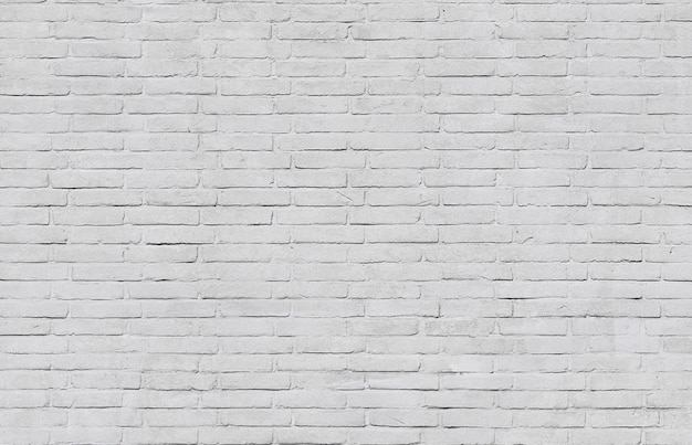 Photo white brick wall background