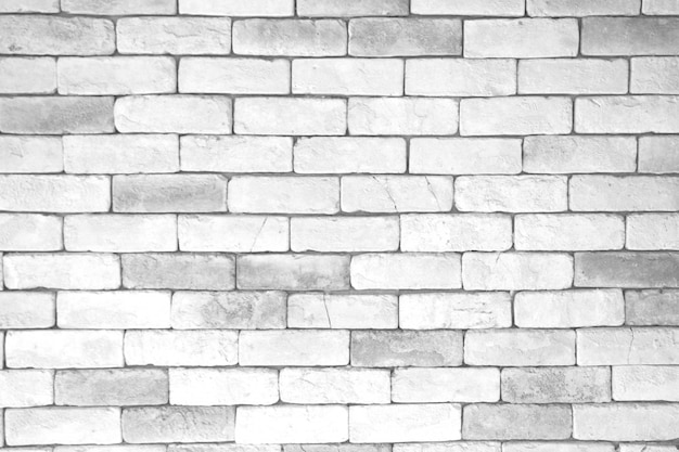 Sfondo di muro di mattoni bianchi