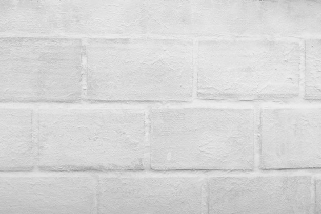 White brick wall in the foreground Background texture