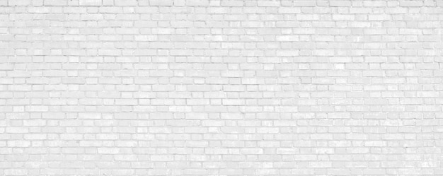 Photo white brick wall modern background