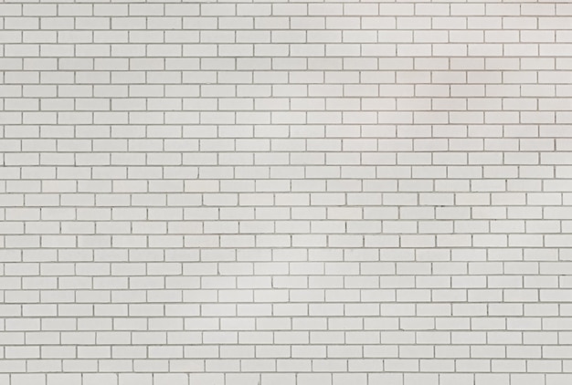 White Brick Wall Texture Background Soft lighting with good detail