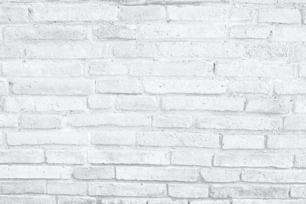 white brick wall texture background