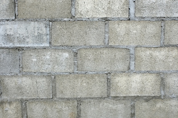 White brick wall texture background