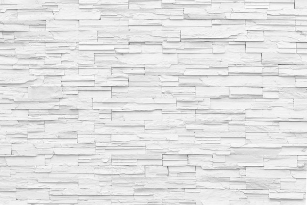 White brick wall texture background