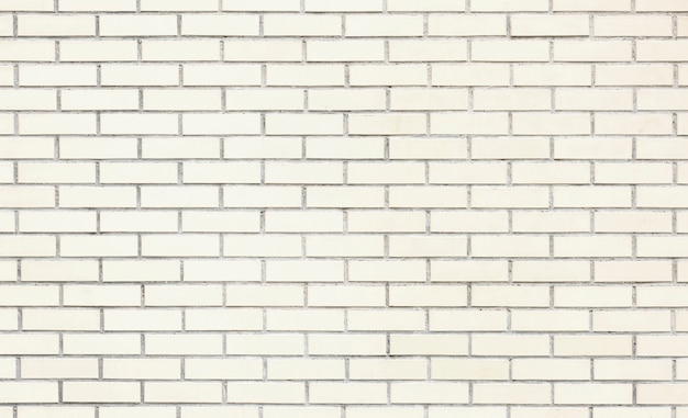 Struttura o priorità bassa del muro di mattoni bianchi