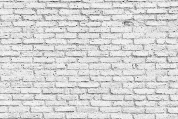 White Brick Wall Texture Banner Design