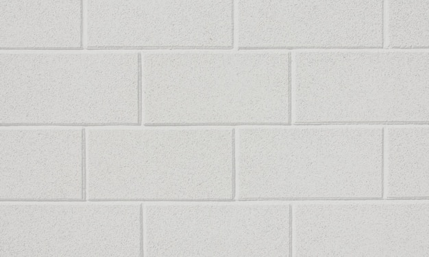 A white brick wall with a white background