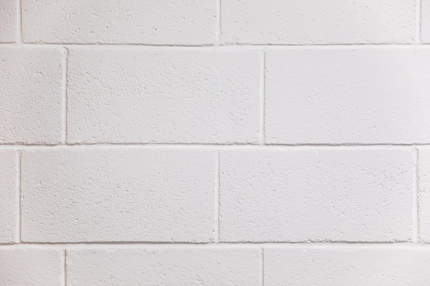 White brick wall