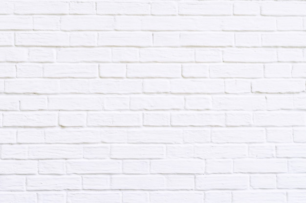 Photo white brick wall