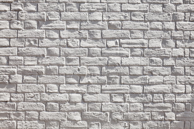 White brick wall