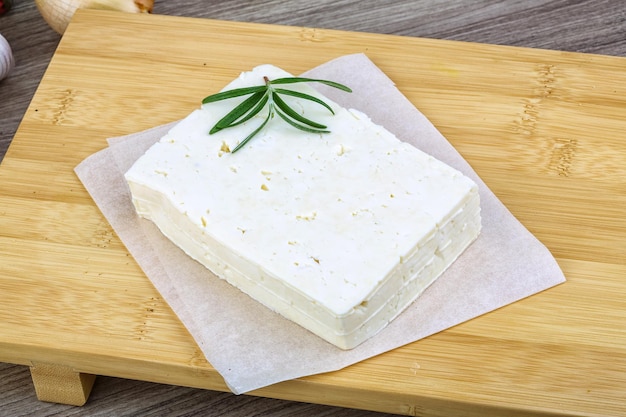 White bulgarian cheese