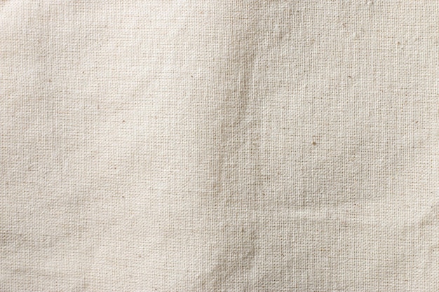 White calico fabric cloth background texture