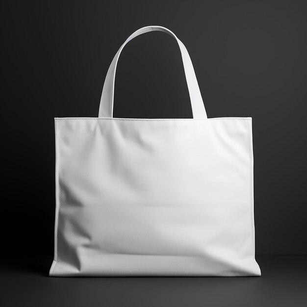 white canvas bag