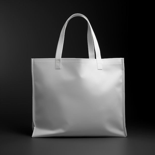 white canvas bag