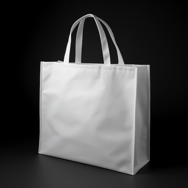 white canvas bag