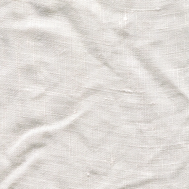 White canvas texture Natural white linen background