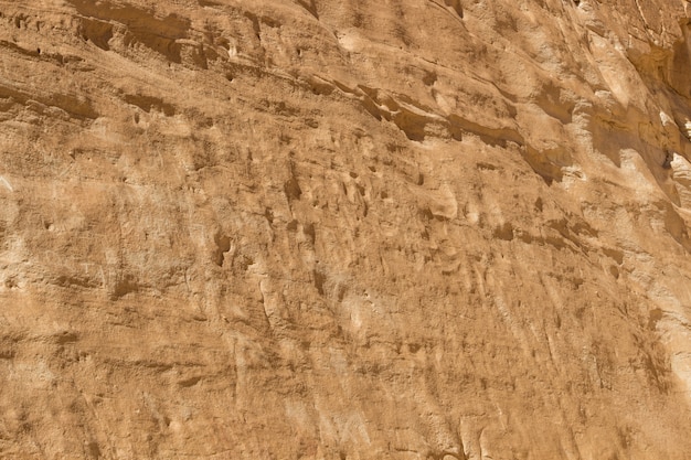 Foto canyon bianco con rocce gialle. egitto, deserto, la penisola del sinai, dahab.