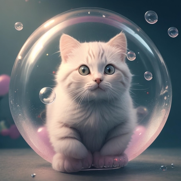 Bubble Cat