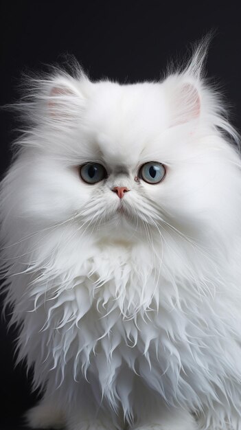 Photo white cat