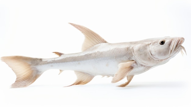 White Catfish On A Background A Stunning Artistic Representation