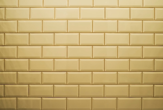 White ceramic brickwall