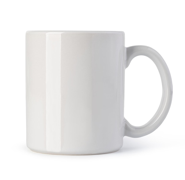 Photo white ceramic mug