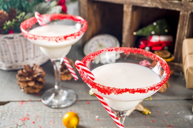 White christmas cocktail