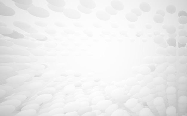 White circles on a white background