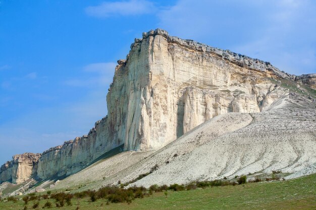 White cliff Crimea Ukraine