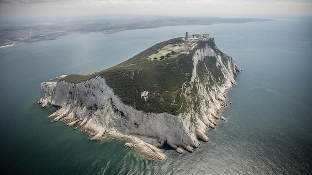 The white cliffs of gibraltar