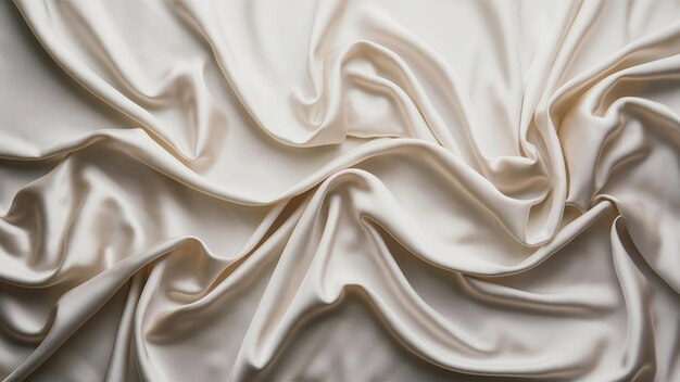 White cloth background abstract with soft wavesluxury white cloth