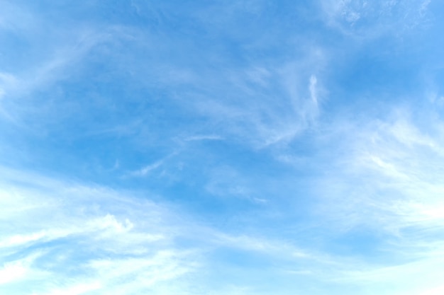 White cloud on blue sky