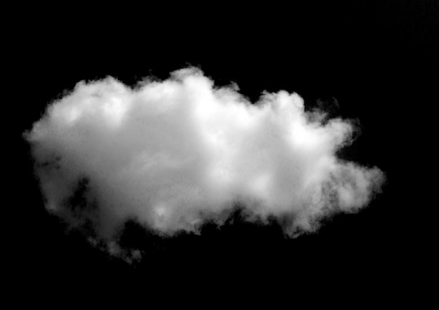 White cloud object for nature design