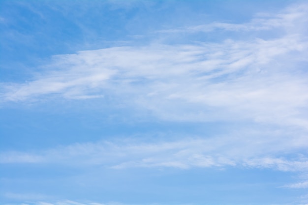 写真 青い空に白い雲