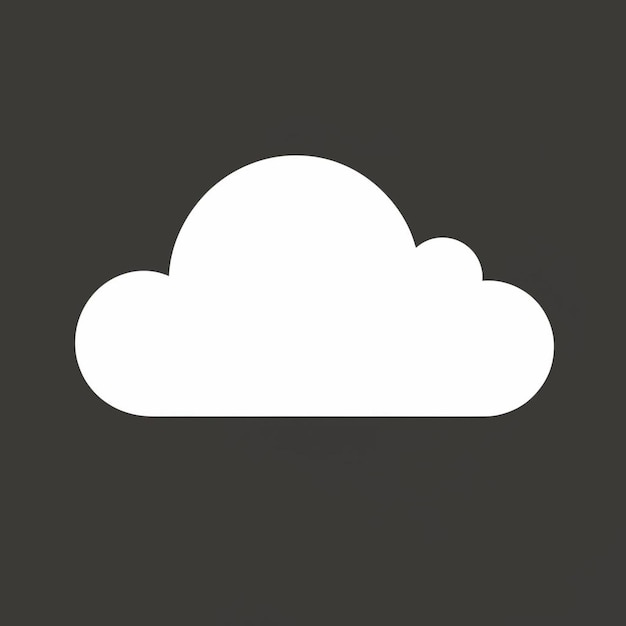 Photo white cloud vector image