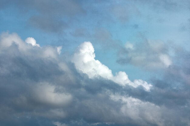 White clouds in blue sky Texture of clouds